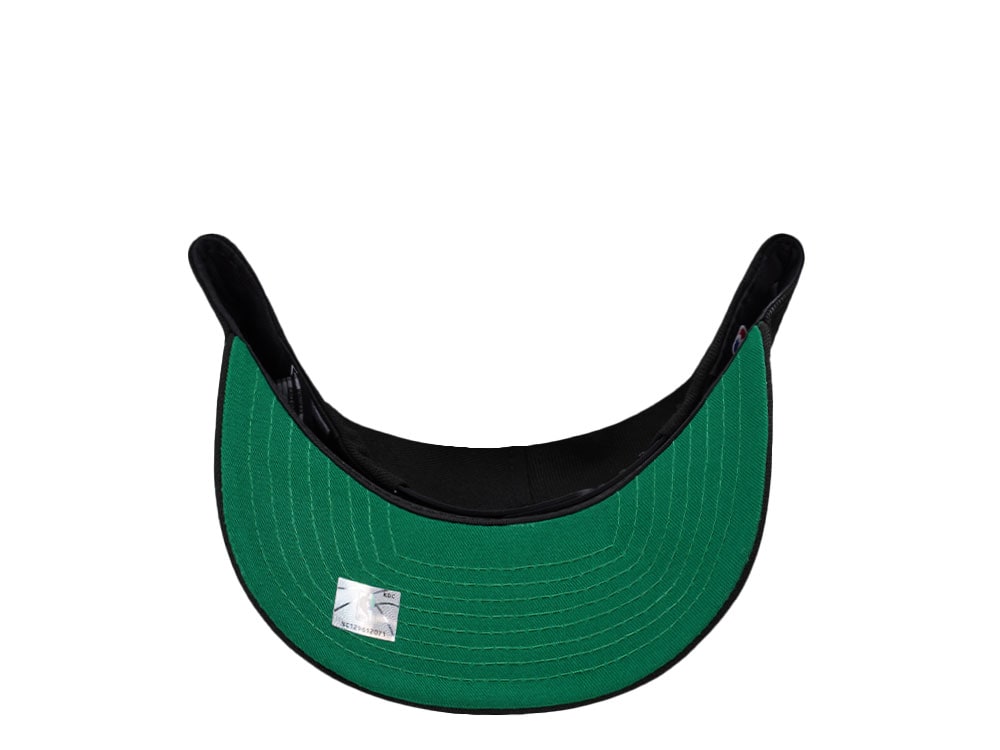 New Era Boston Celtics Black Throwback Edition 9Fifty A Frame Snapback Casquette