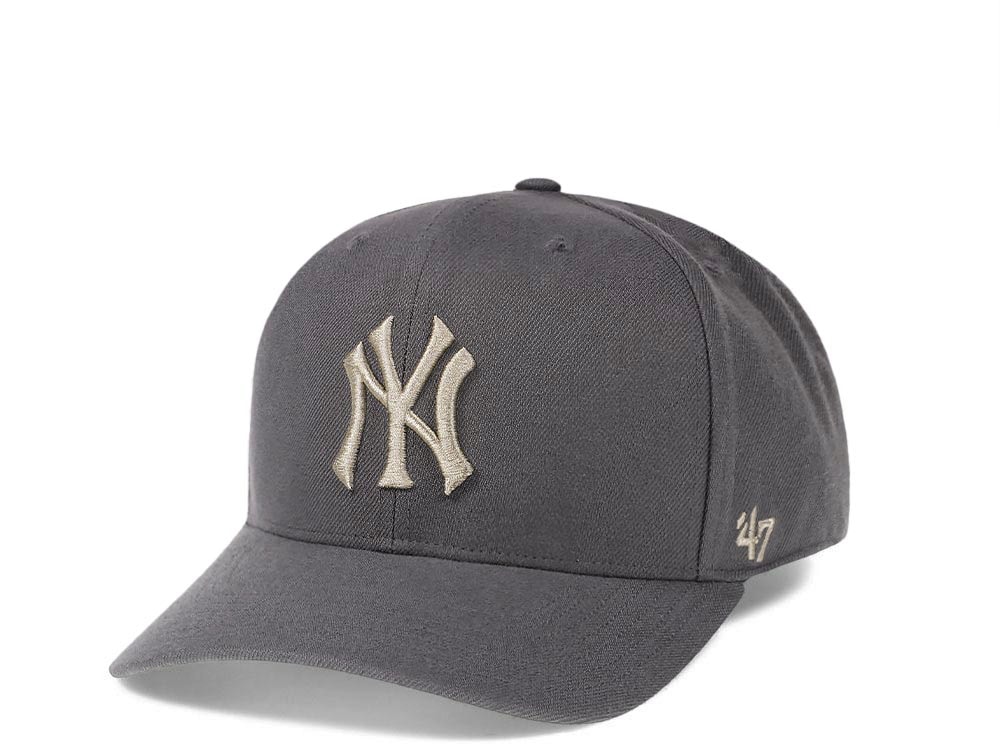 47Brand New York Yankees Classic Charcoal Gray Snapback Casquette