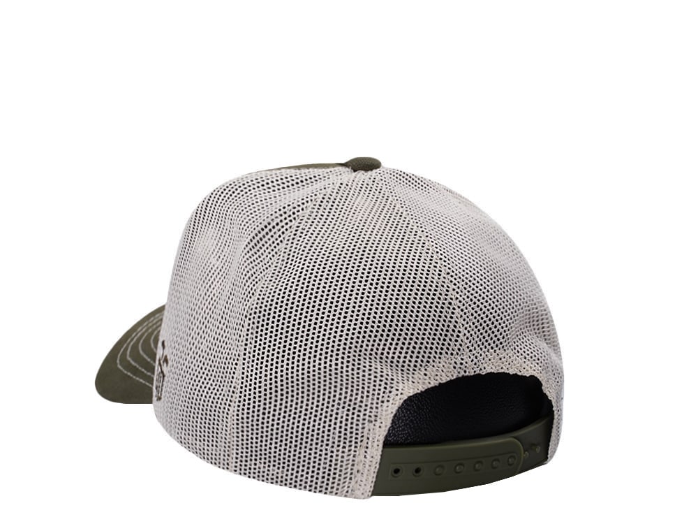 Parallel Union Heritage Fishing Patch Olive Edition Trucker Snapback Casquette