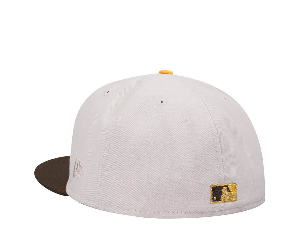 New Era San Diego Padres 40th Anniversary Stone Gold Two Tone Edition 59Fifty Fitted Casquette