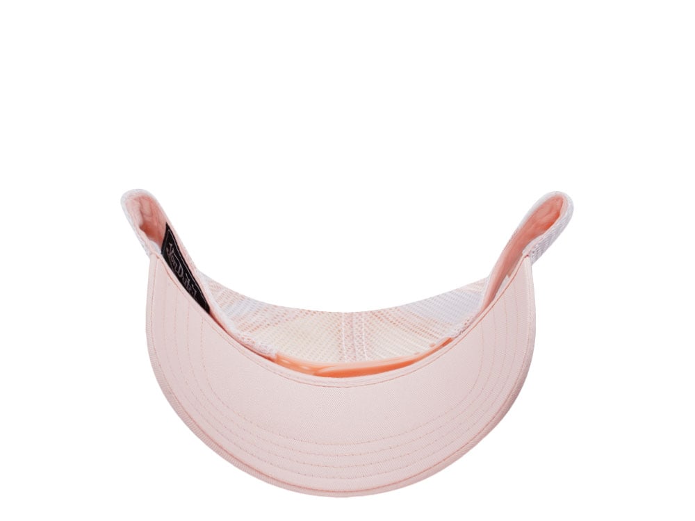 Von Dutch Script Pink Trucker Snapback Casquette