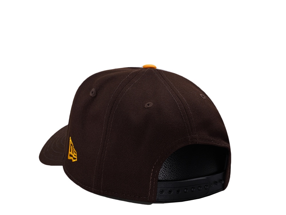 New Era Boston Bruins 50th Anniversary Burnt Wood Prime Edition 9Forty A Frame Snapback Casquette