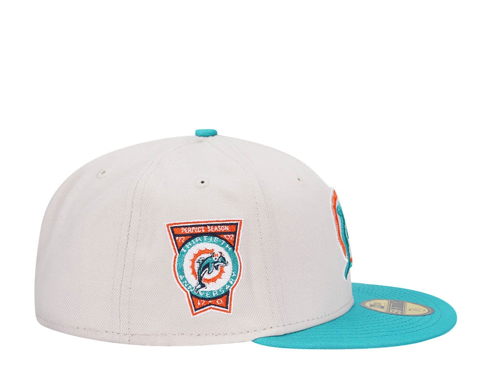 New Era Miami Dolphins 30th Anniversary Two Tone Edition 59Fifty Fitted Casquette