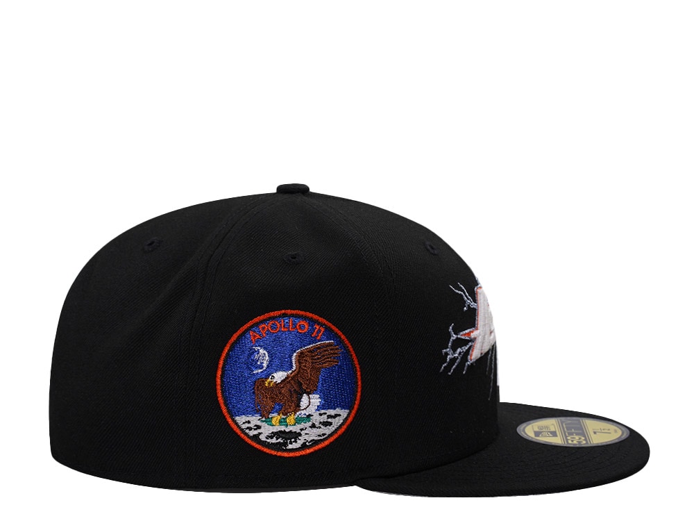 New Era Houston Astros Apollo Black Prime Edition 59Fifty Fitted Casquette
