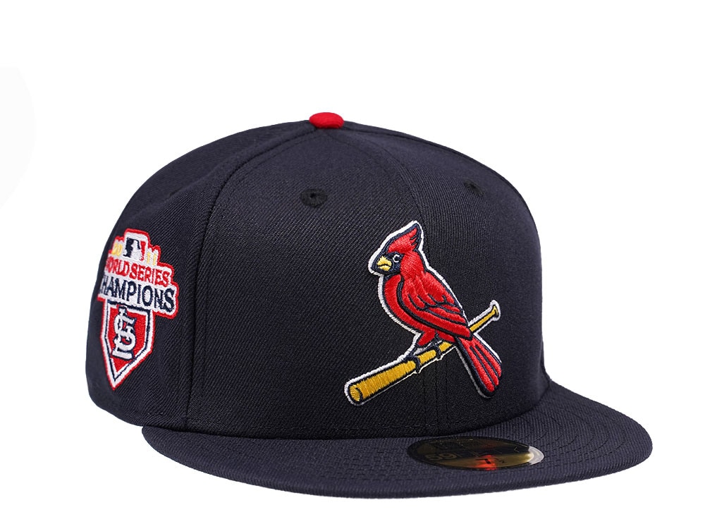 New Era St. Louis Cardinals World Series Champions 2011 Navy Edition 59Fifty Fitted Casquette