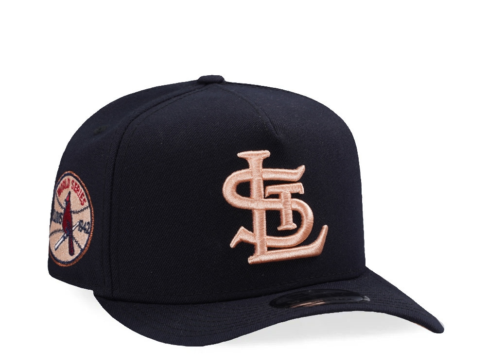 New Era St. Louis Cardinals World Series 1942 Navy Prime Edition 9Fifty A Frame Snapback Casquette