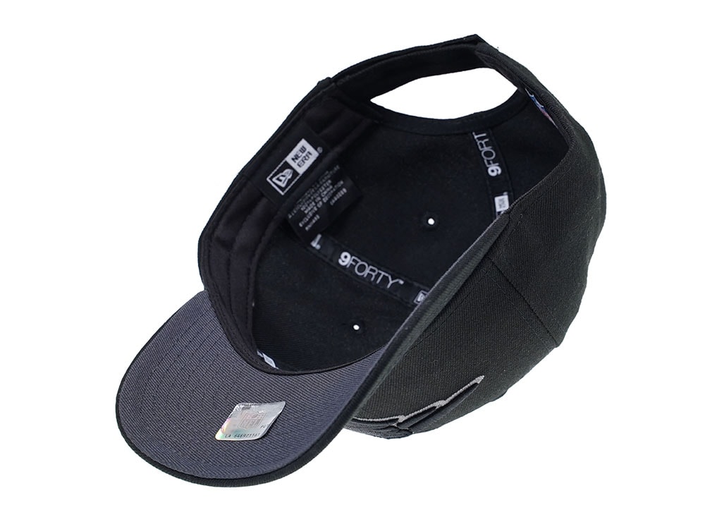 New Era New England Patriots Curved Grey Edition 9Forty Strapback Casquette