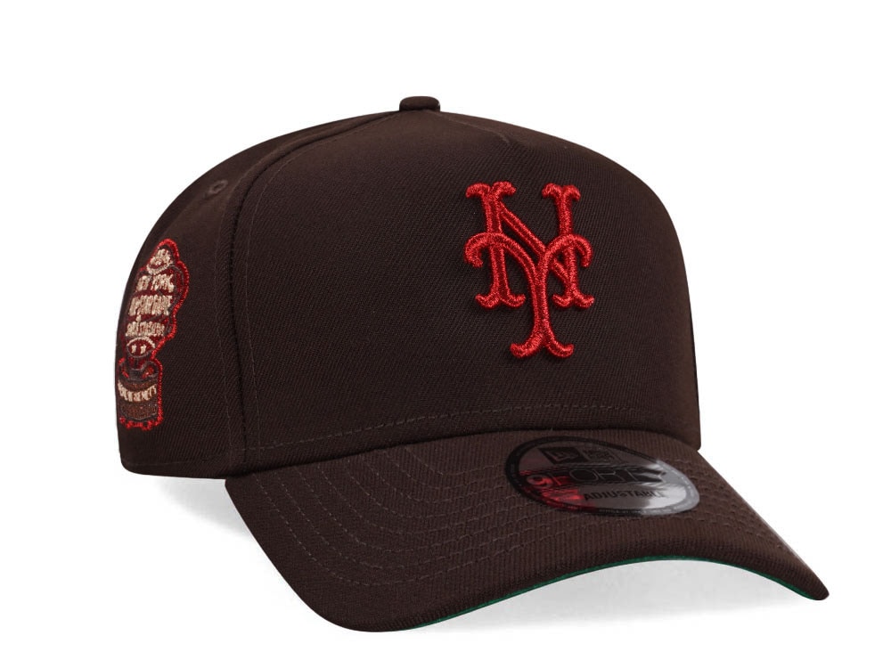 New Era New York Mets All Star Game 1964 Brown Burnt Metallic Edition 9Forty Snapback Casquette