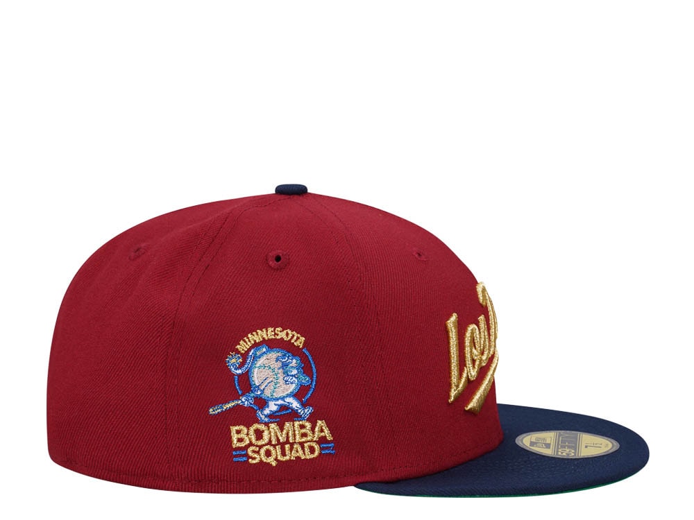 New Era Minnesota Twins Bomba Squad Golden Prime Two Tone Edition 59Fifty Fitted Casquette