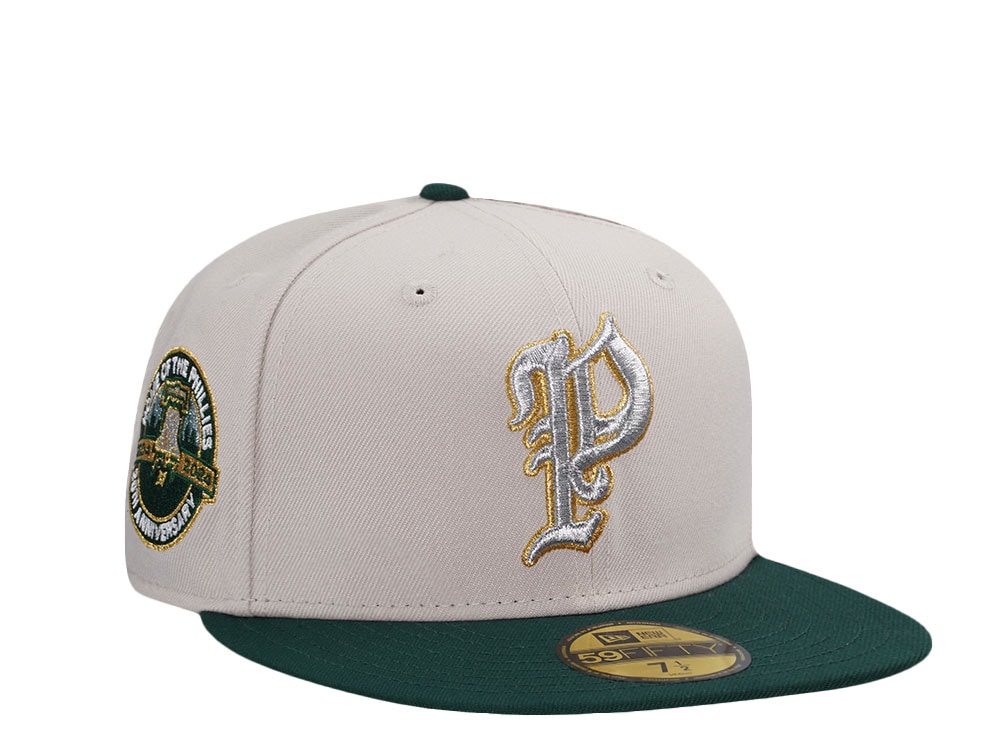 New Era Philadelphia Phillies 20th Anniversary Stone Two Tone Edition 59Fifty Fitted Casquette