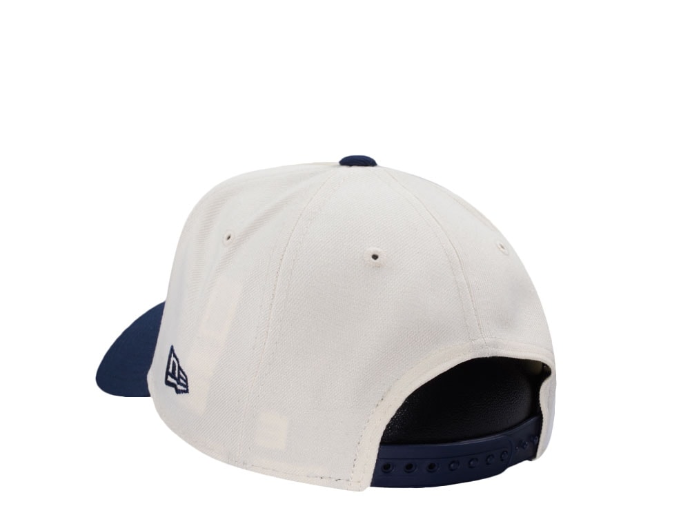 New Era Edmonton Oilers 40th Anniversary Chrome Two Tone Edition 9Forty A Frame Snapback Casquette