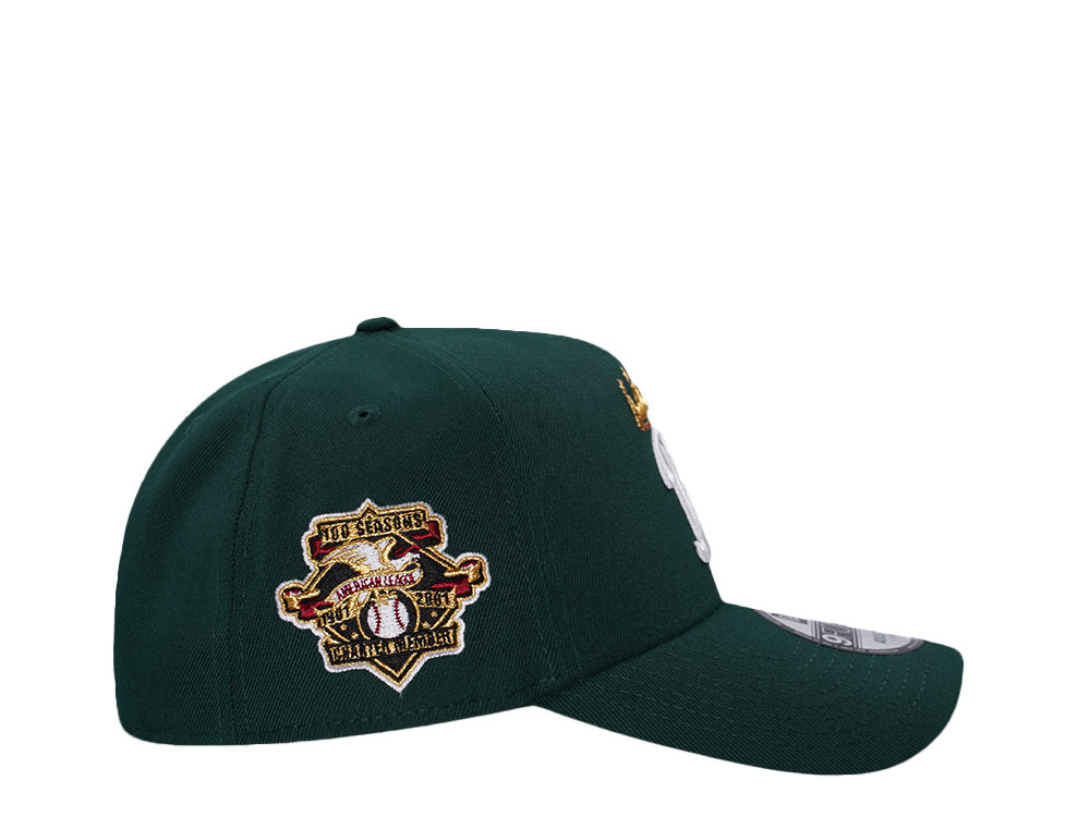 New Era Kansas City Royals American League Green Prime Edition 9Forty A Frame Snapback Casquette