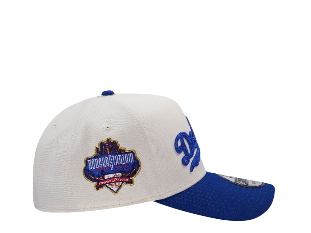 New Era Los Angeles Dodgers 40th Anniversary Dodgers Stadium Chrome Two Tone Edition 9Forty A Frame Snapback Casquette