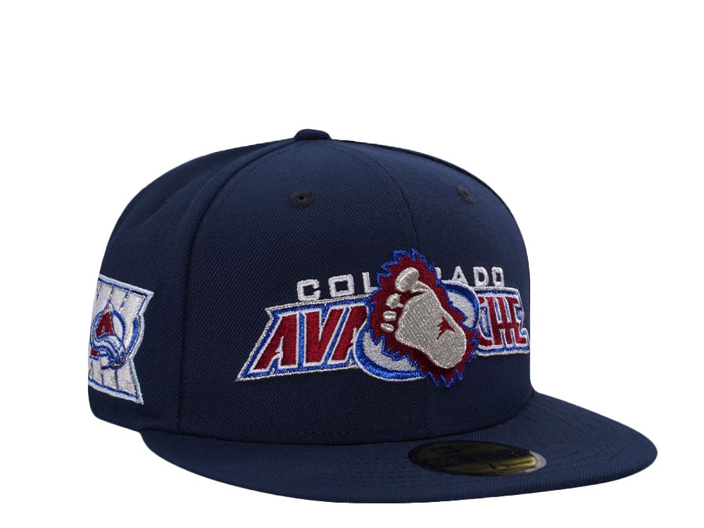 New Era Colorado Avalanche 30th Anniversary Ocean Blue Prime Edition 59Fifty Fitted Casquette