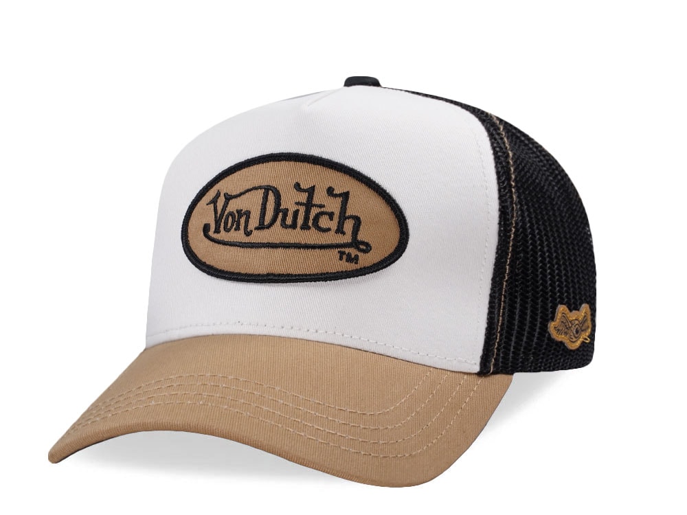 Von Dutch Oval Patch Two Tone Edition Trucker Snapback Casquette