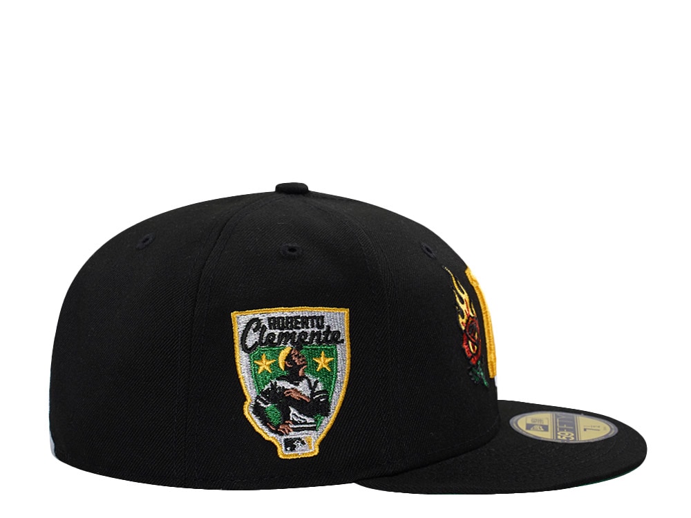 New Era Pittsburgh Pirates Roberto Clemente Fire Rose Black Prime Edition 59Fifty Fitted Casquette