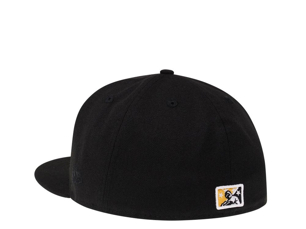 New Era Bradenton Marauders Black and Yellow Edition 59Fifty Fitted Casquette