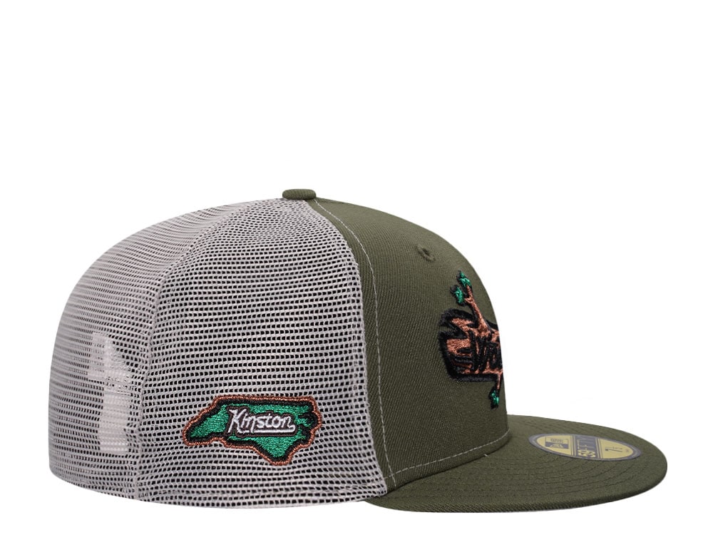 New Era Down East Wood Ducks Woodies Outdoor Edition Trucker 59Fifty Fitted Casquette