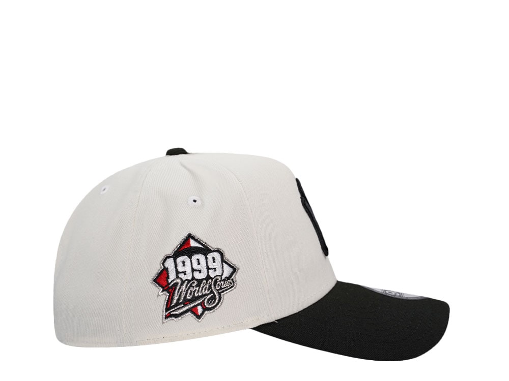 New Era New York Yankees World Series 1999 Chrome Classic Two Tone Edition 9Forty A Frame Snapback Casquette