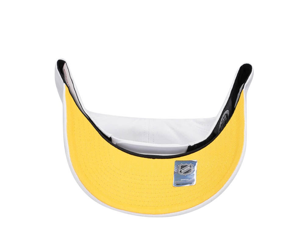 Mitchell & Ness Pittsburgh Penguins All in Pro White Snapback Casquette
