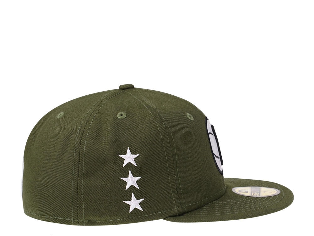 New Era Brooklyn Nets Rifle Green Edition 59Fifty Fitted Casquette