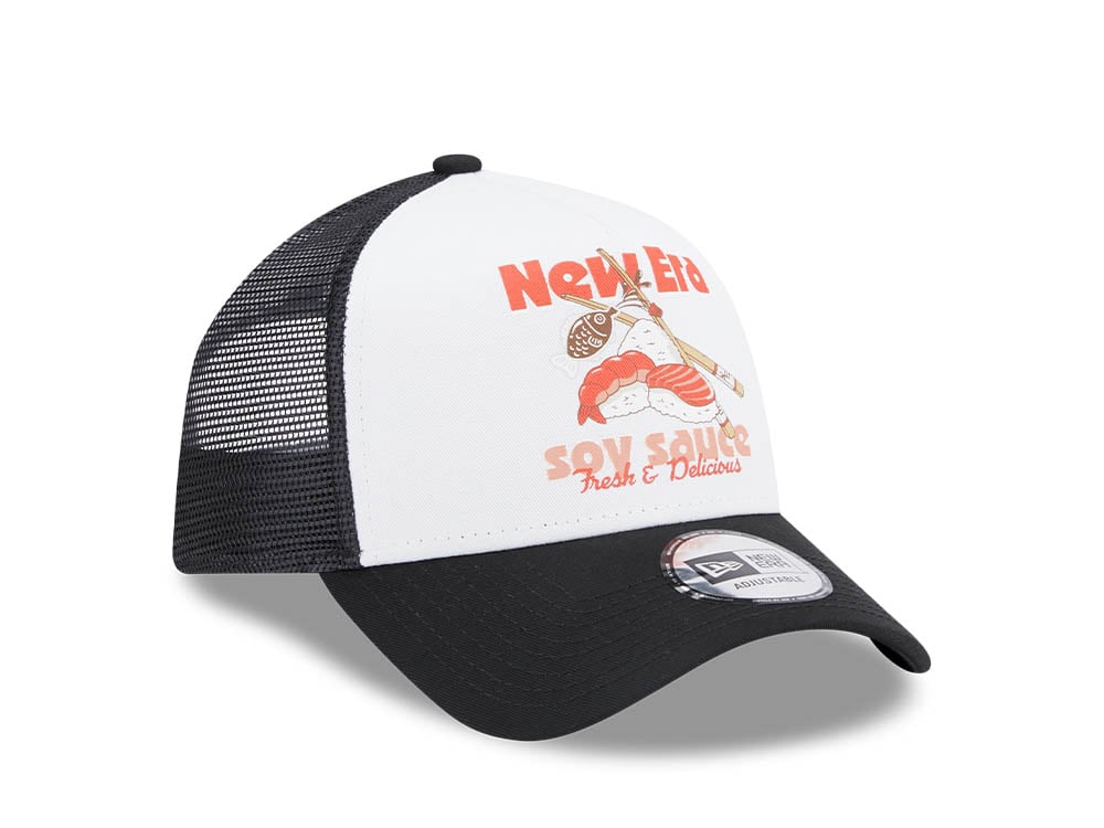 New Era Soy Sauce Food  9Forty A Frame Trucker Snapback Casquette