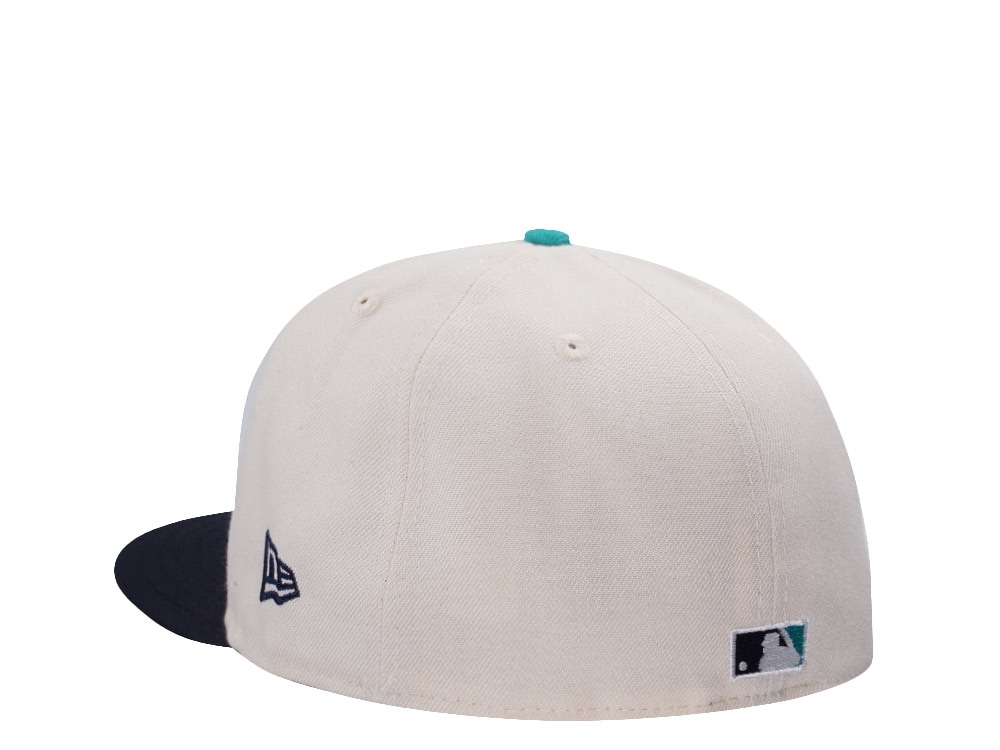 New Era Seattle Mariners 50th Anniversary Koi Chrome Two Tone Edition 59Fifty Fitted Casquette