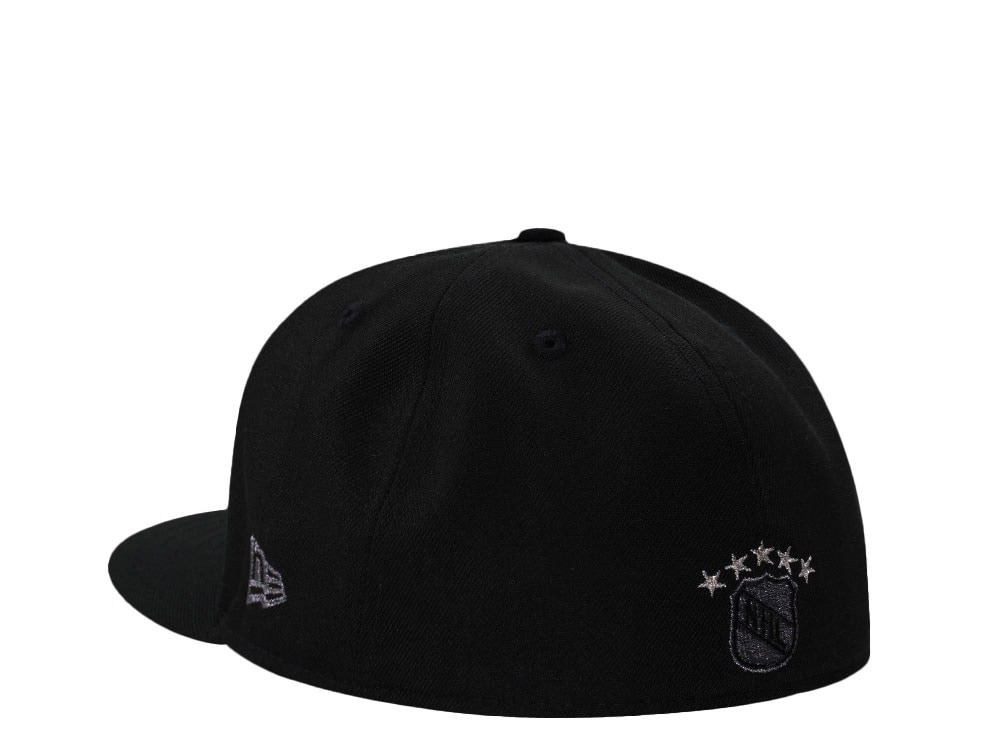New Era Boston Bruins 100th Anniversary Metallic Black Prime Edition 59Fifty Fitted Casquette