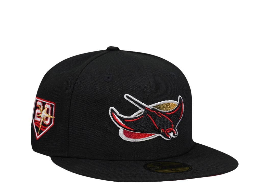 New Era Tampa Bay Rays 20th Anniversary Black Edition 59Fifty Fitted Casquette