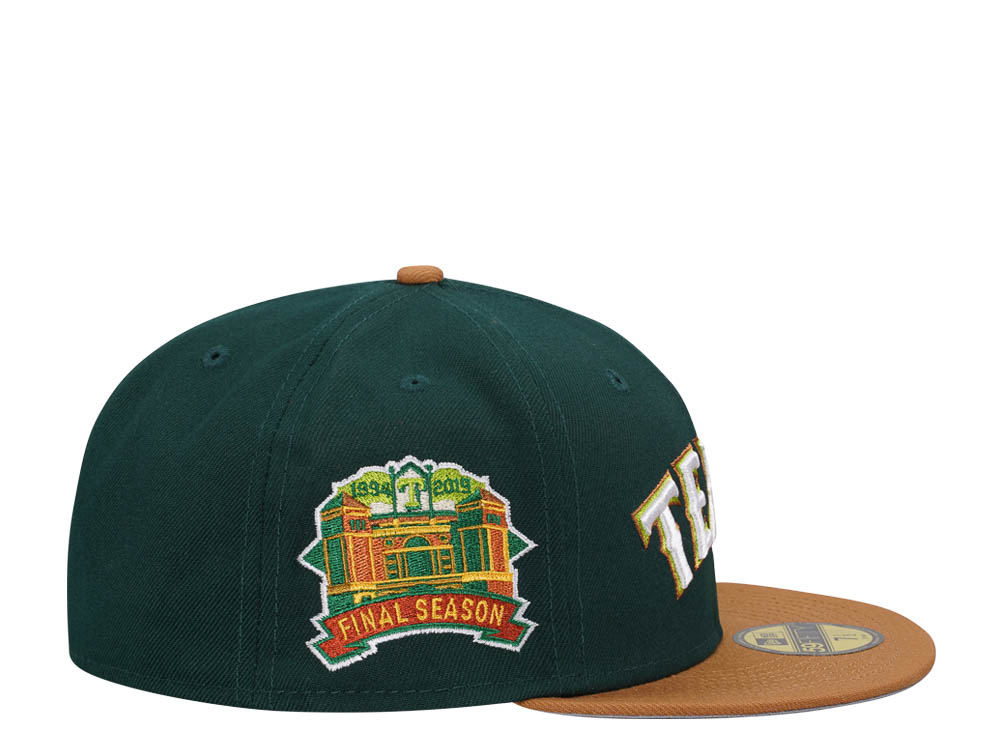 New Era Texas Rangers Final Season Script Two Tone Edition 59Fifty Fitted Casquette