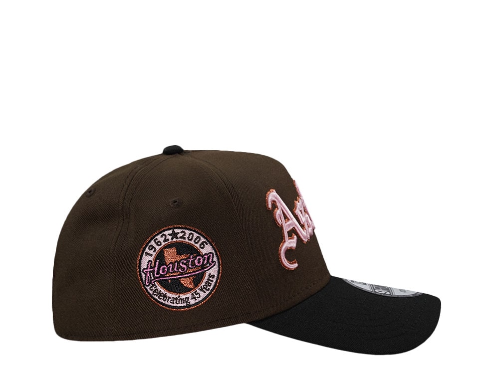 New Era Houston Astros 45th Anniversary Walnut Two Tone Edition 9Forty A Frame Snapback Casquette