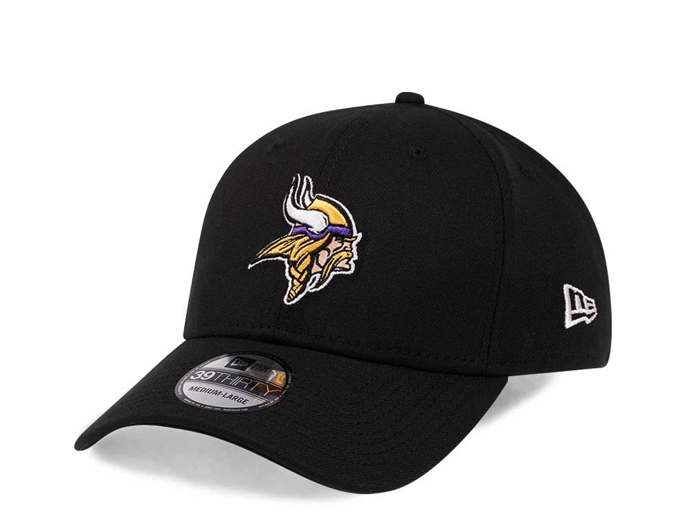 New Era Minnesota Vikings Classic Black Edition 39Thirty Stretch Casquette