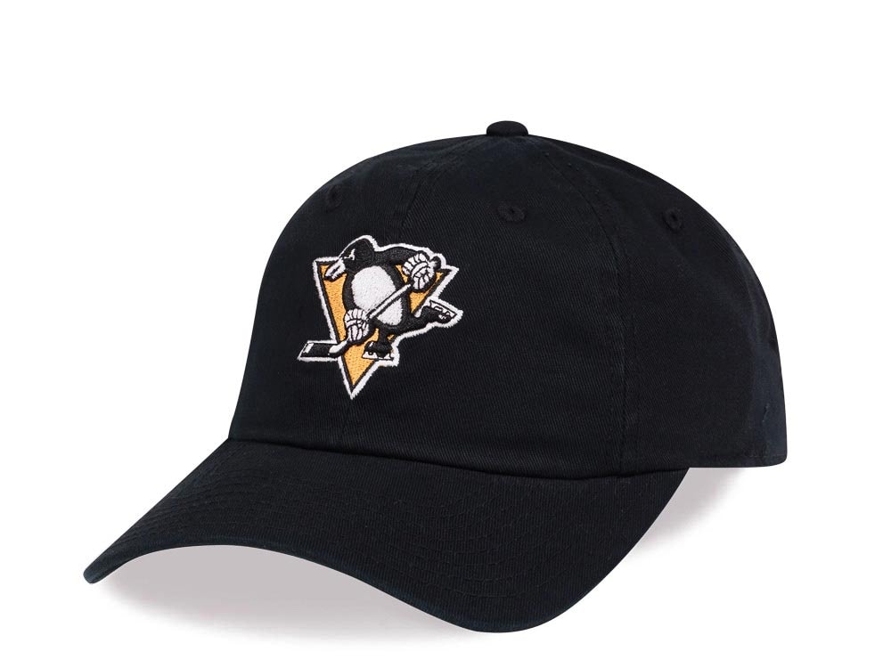 American Needle Pittsburgh Penguins Black Casual Strapback Casquette