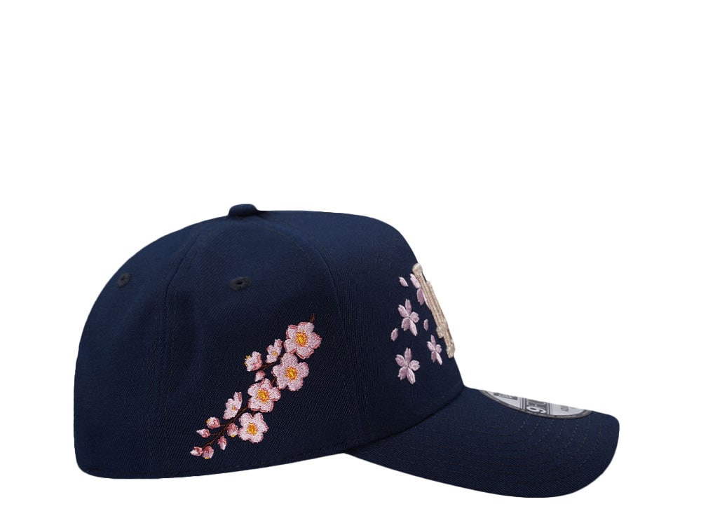 New Era Los Angeles Dodgers Ocean Sakura Edition 9Forty A Frame Snapback Casquette
