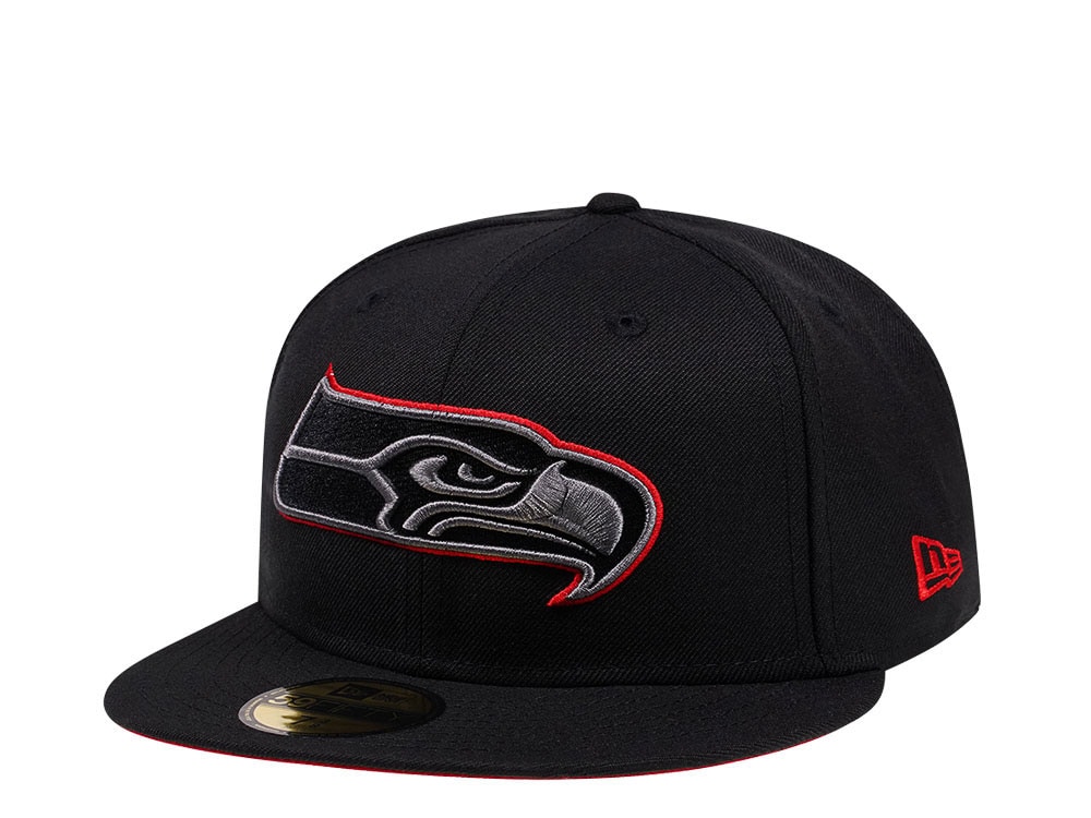 New Era Seattle Seahawks Red Action 59Fifty Fitted Casquette