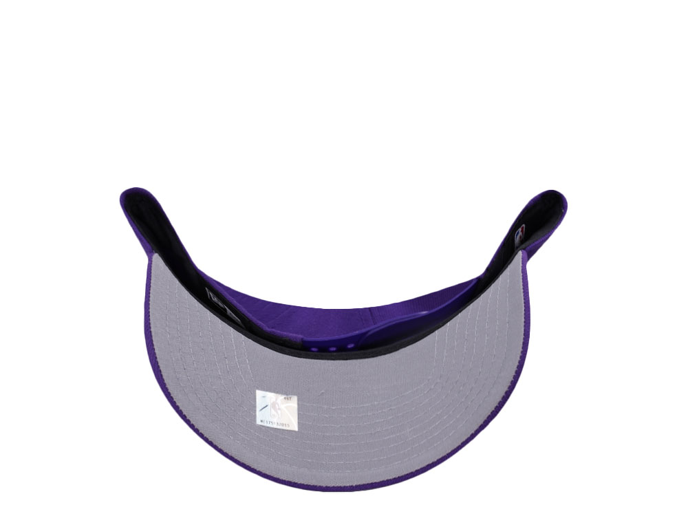 New Era Los Angeles Lakers Dark Purple Prime Edition 9Forty A Frame Snapback Casquette