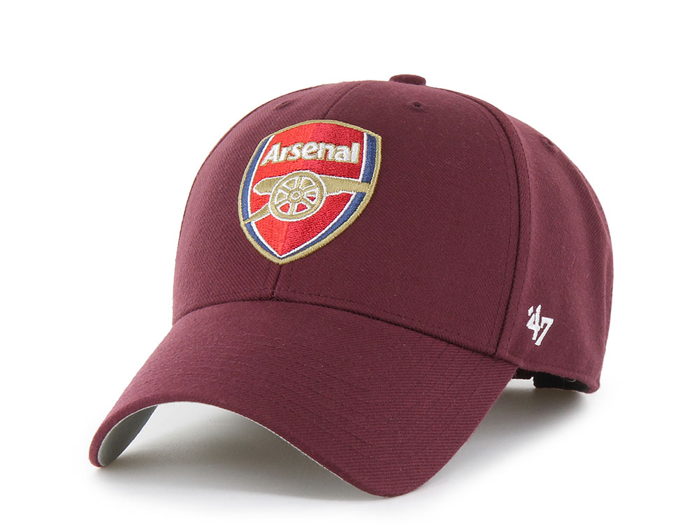 47 Brand Arsenal FC Dark Maroon MVP Strapback Casquette