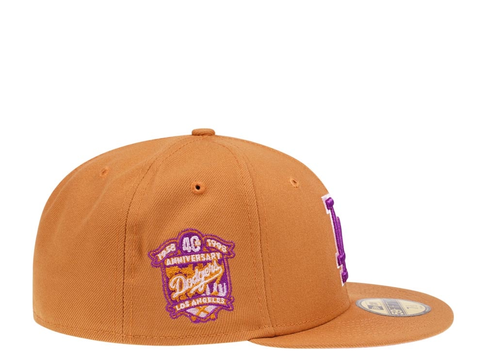New Era Los Angeles Dodgers 40th Anniversary Panama Prime Edition 59Fifty Fitted Casquette