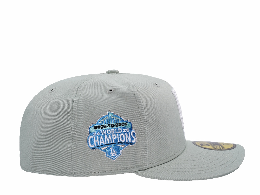 New Era Los Angeles Dodgers World Series 2025 Evergreen Prime Edition Pre Curved 59Fifty Fitted Casquette