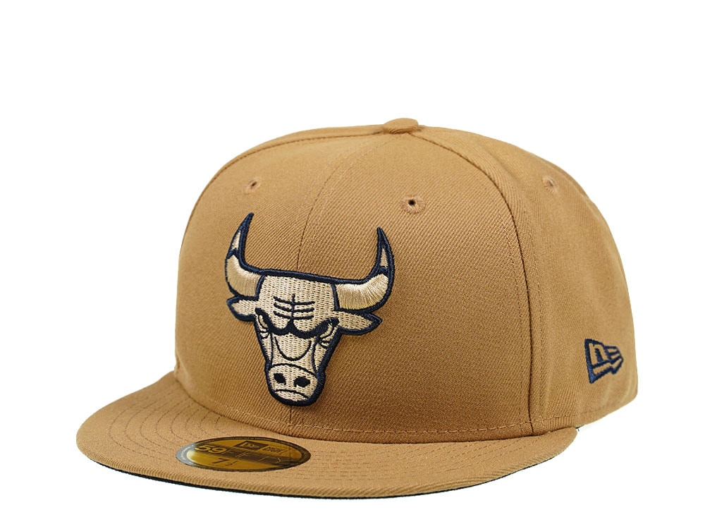 New Era Chicago Bulls Wheat Edition 59Fifty Fitted Casquette