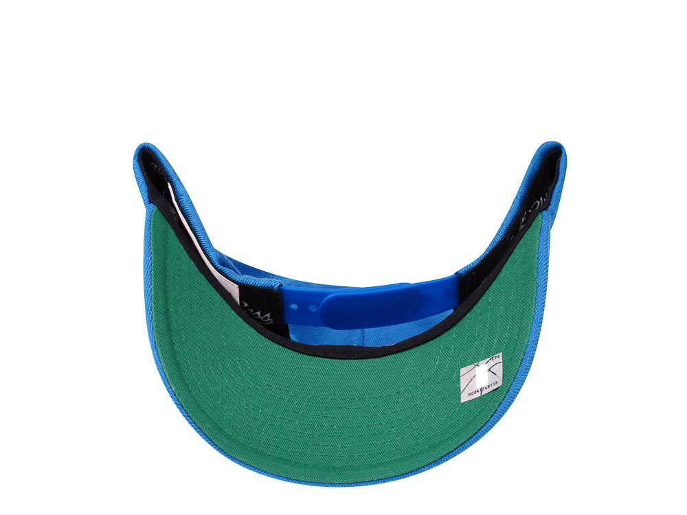 Mitchell & Ness Denver Nuggets Team Ground Red Line Blue Solid Flex Snapback Casquette
