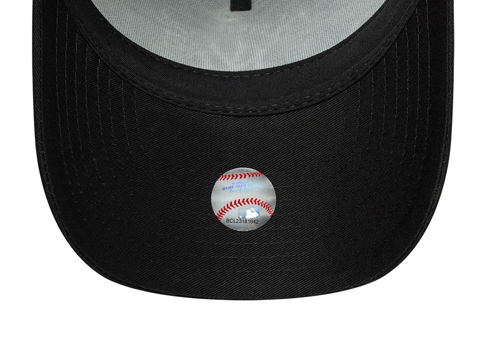 New Era New York Yankees Wordmark Black Prime Edition 9Forty A Frame Trucker Snapback Casquette