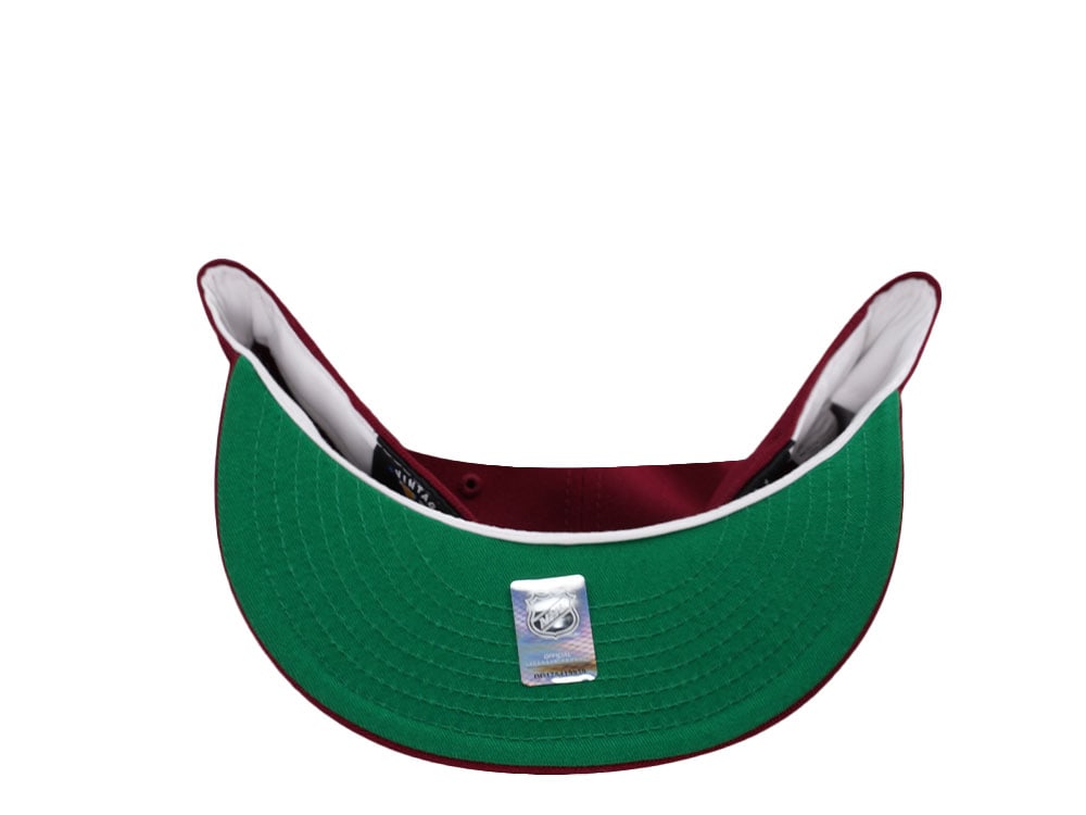 New Era Quebec Nordiques Smooth Red Throwback Edition 59Fifty Fitted Casquette