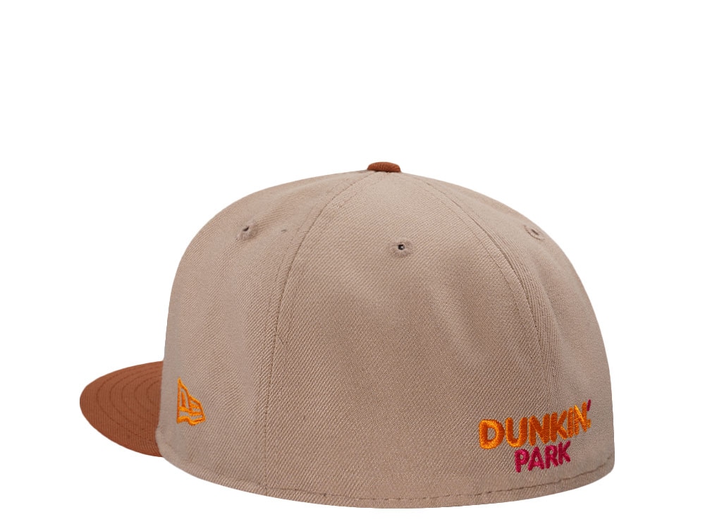 New Era Hartford Yard Goats 10th Anniversary Camel Two Tone Edition 59Fifty Fitted Casquette
