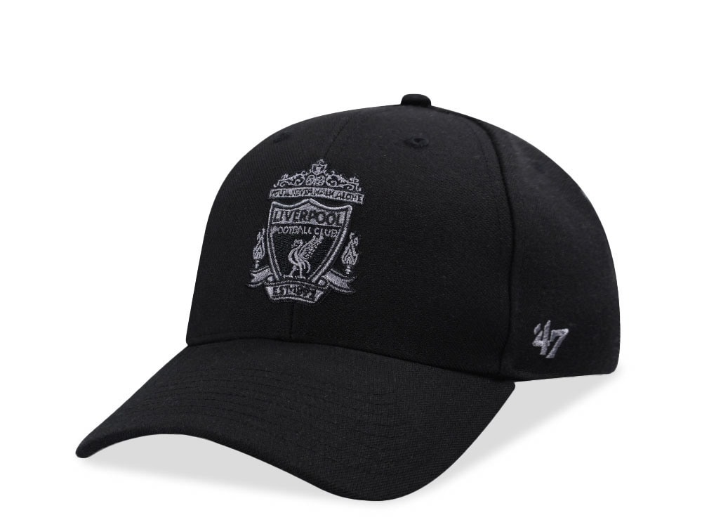 47Brand Liverpool FC Emblem Black MVP Strapback Casquette