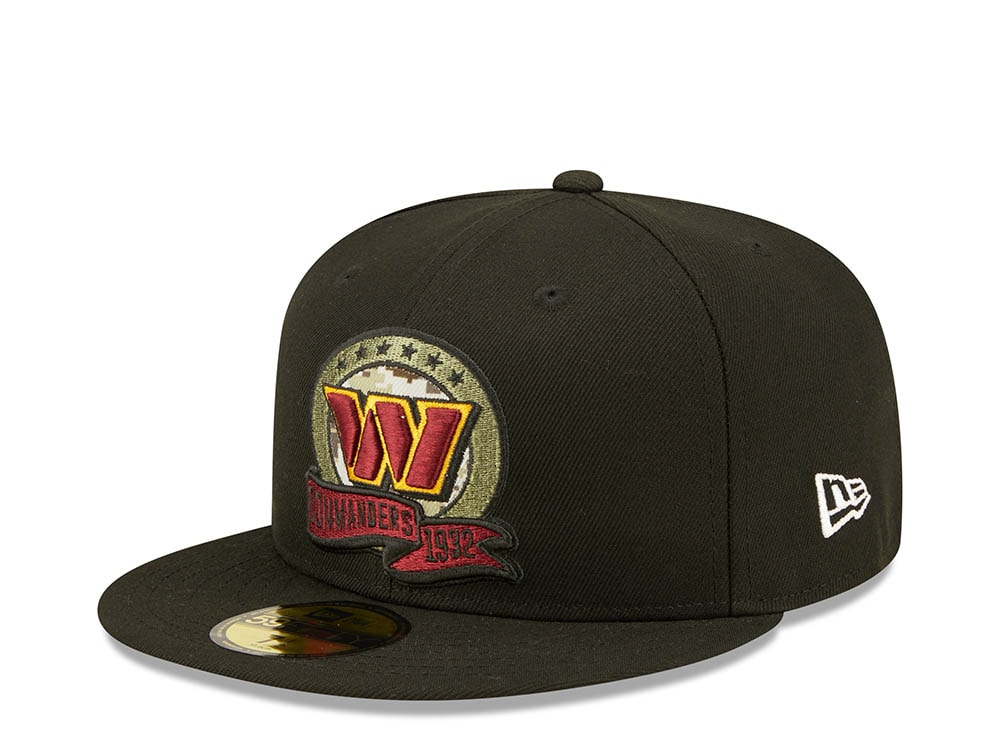 New Era Washington Commanders Salute to Service 2022 Fitted 59Fifty Casquette