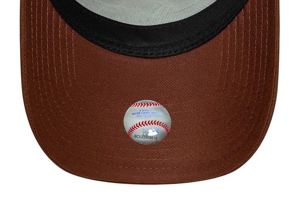 New Era New York Yankees Outline Brown Prime Edition 9Forty A Frame Trucker Snapback Casquette