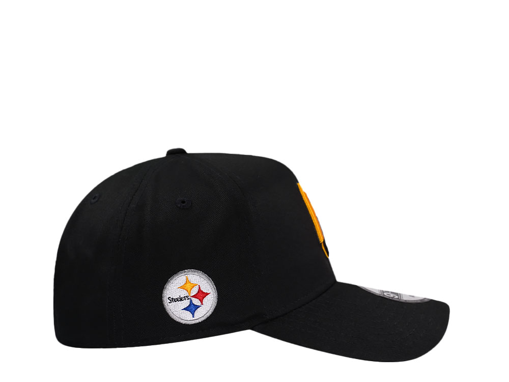 New Era Pittsburgh Steelers City Originals Black 9Forty A Frame Snapback Casquette