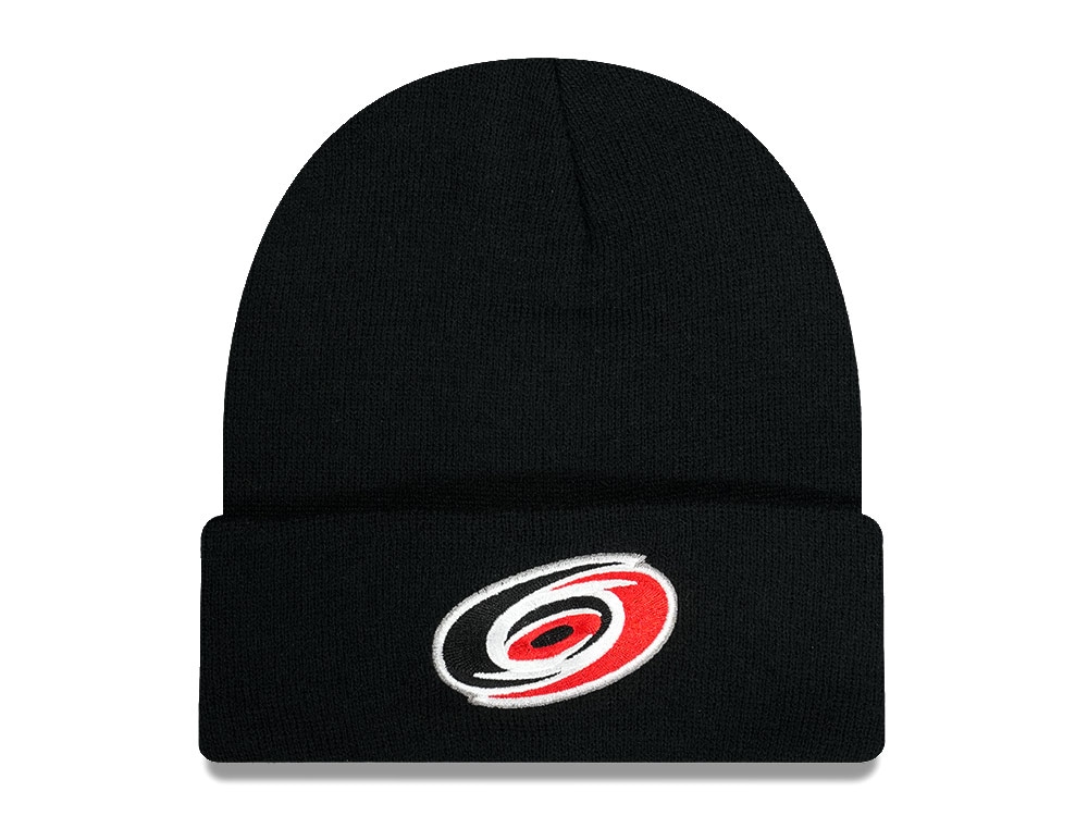 American Needle Carolina Hurricanes Cuffed Black Chapeaux