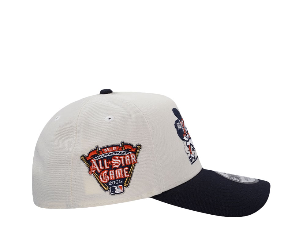 New Era Detroit Tigers All Star Game 2005 Chrome Two Tone Edition 9Forty A Frame Snapback Casquette